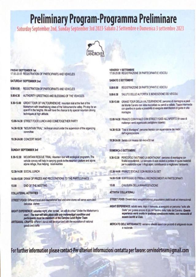 Giomein , Appartamento Ski In Ski Out ,Cir 0281 Breuil-Cervinia Kültér fotó